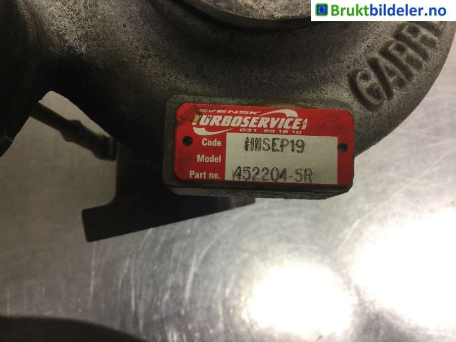 Turbo til Saab 9-5 2001-2005 (Type I, Fase 2) (SAAB|452204-5R|)