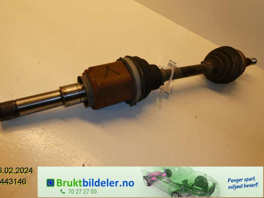 Drivaksel venstre foran til Opel Astra J 2010-2015  (OPEL|13250832|)