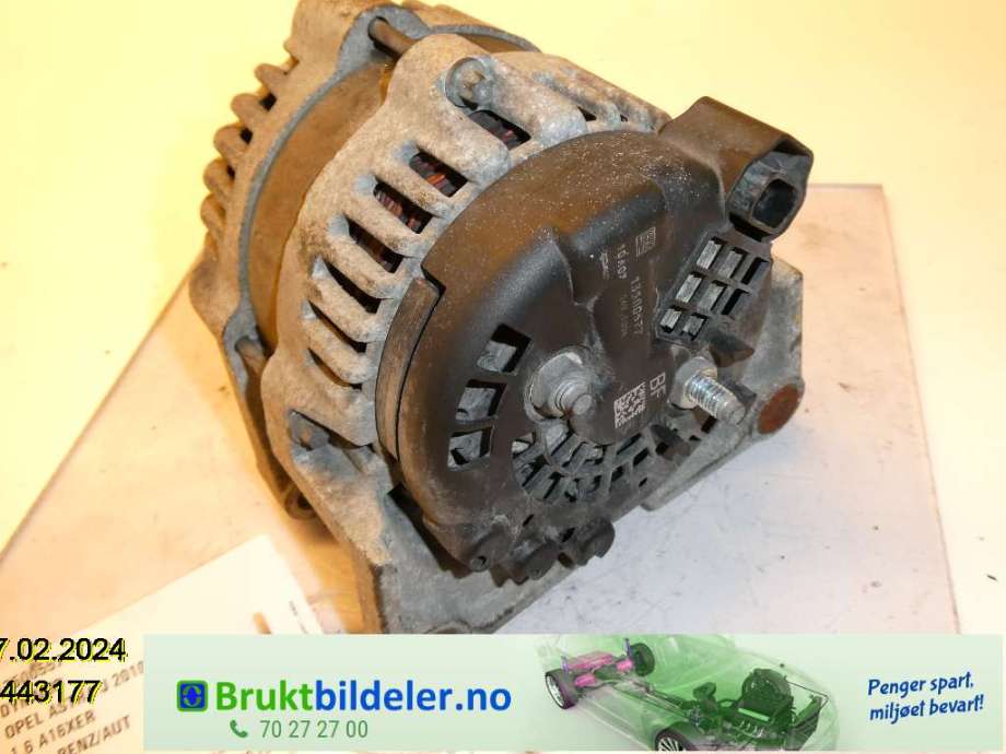 Dynamo til Opel Astra J, 2010-2015  (OPEL|13500557)