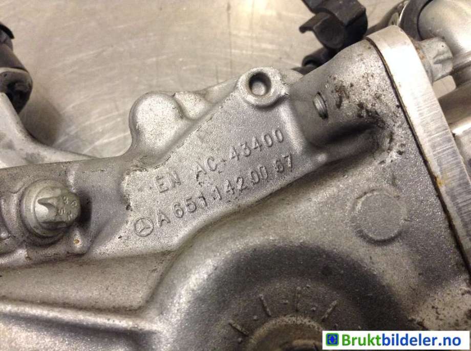 EGR-ventil til Mercedes Vito/Viano 2004-2010 (Fase 1) (W639) (W639) (A 651 140 03 60|A2C53418576|A 651 142 00 67)