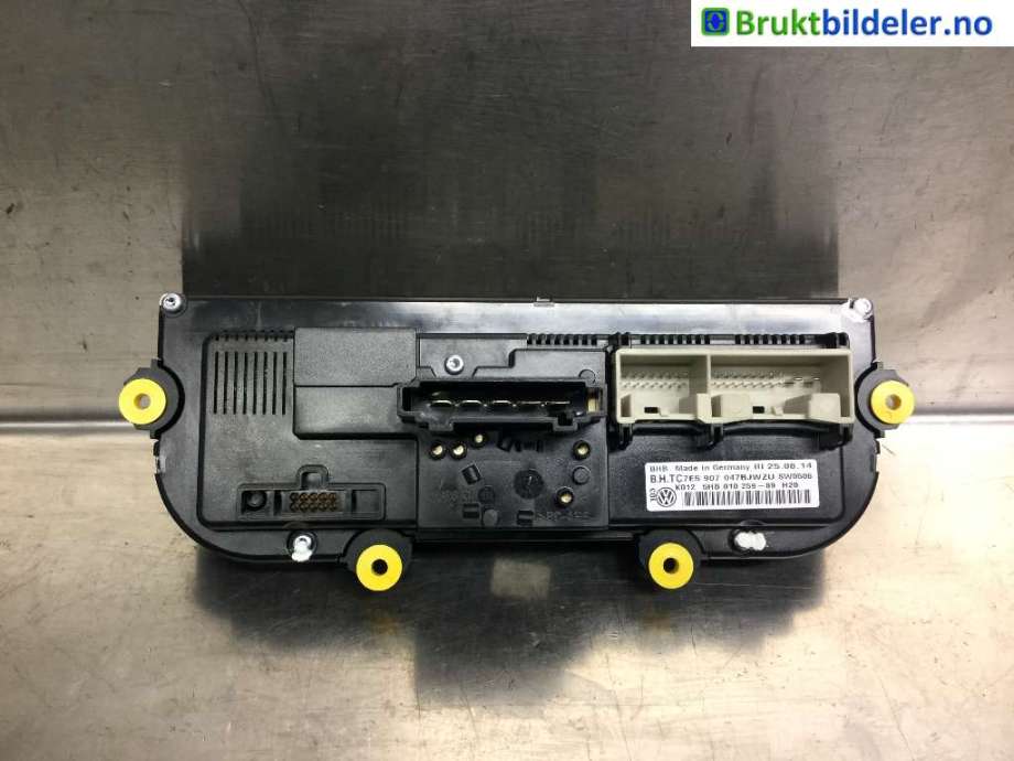 Varmeapparat betjening til VW Transporter / Caravelle 2009-2015 (Fase 2) (T5) (T5) (VOLKSWAGEN|7E5 907 047 BJ|)