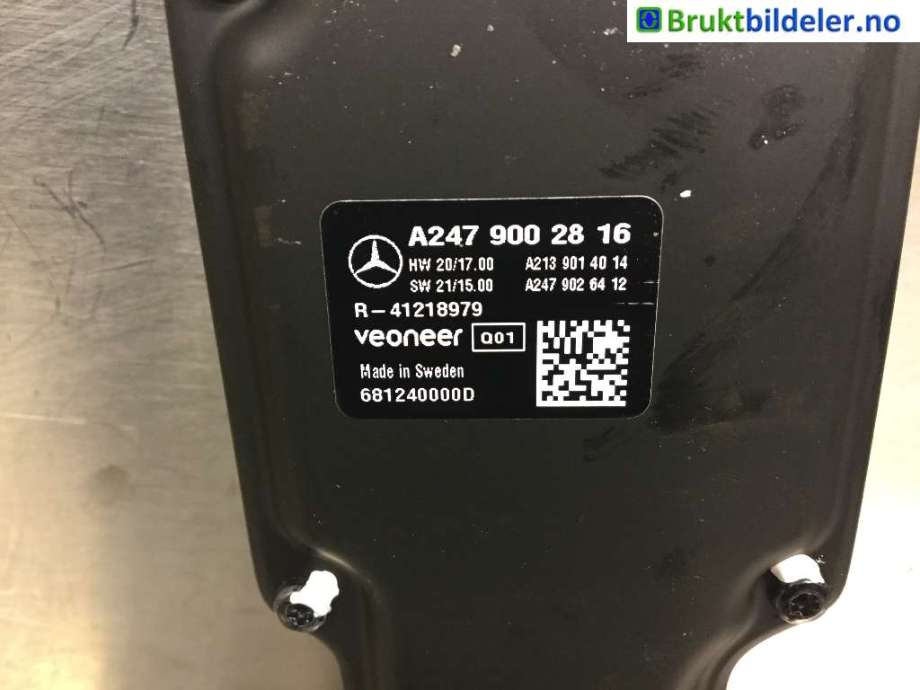 Kamera til Mercedes EQA 2021-->>  (A 247 900 28 16|)