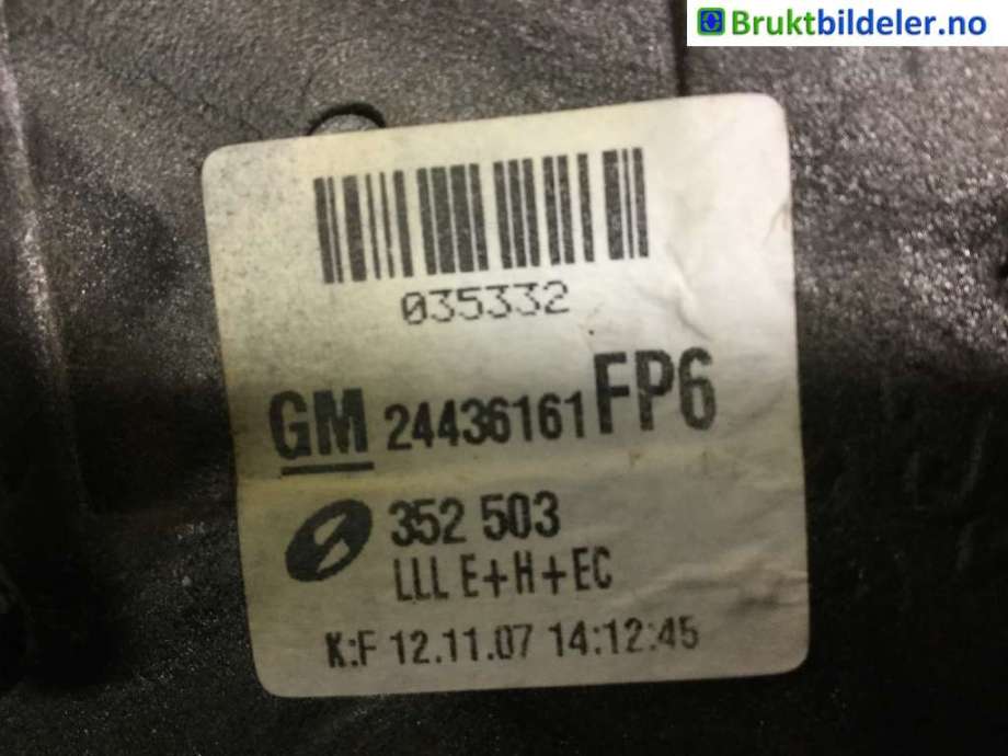 Speil venstre til Opel Vectra C 2005-2008 (Type II)  (OPEL|24436161|)