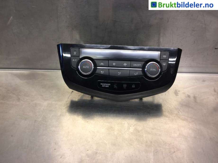 Varmeapparat betjening til Nissan Qashqai, 2014-2021 (Type II)  (NISSAN|27500 4EA1A)