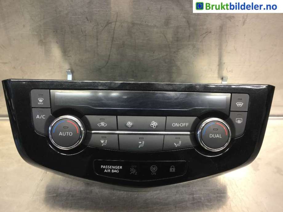 Varmeapparat betjening til Nissan Qashqai 2014-2021 (Type II)  (NISSAN|27500 4EA1A|)