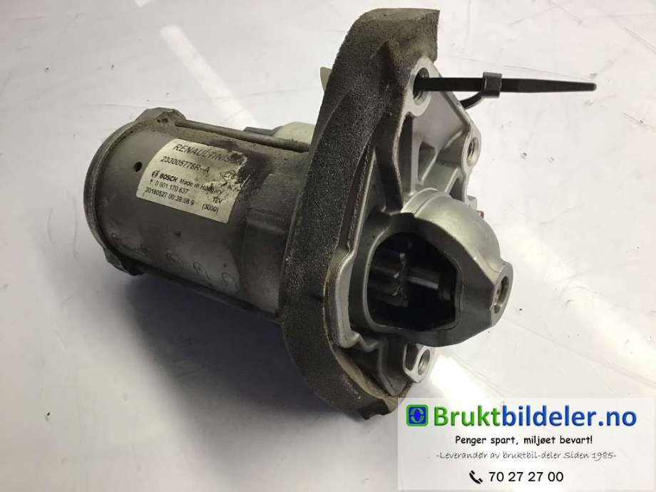 Starter diesel til Nissan Qashqai, 2014-2021 (Type II)  (NISSAN|233005776R-A)