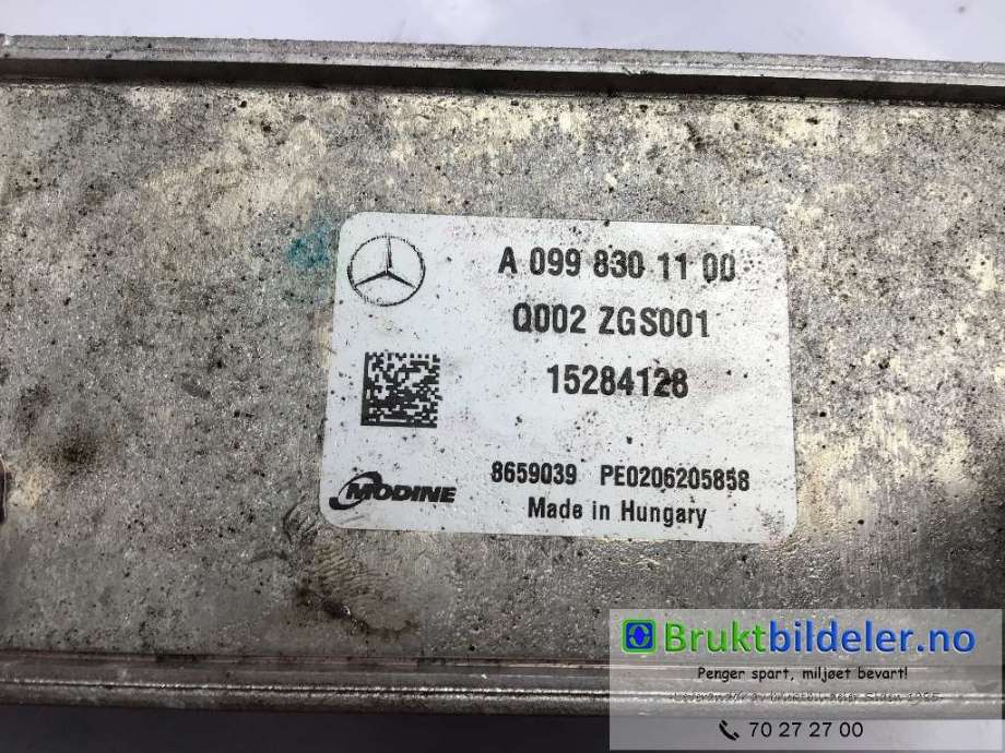 Aircondition radiator til Mercedes EQA 2021-->>  (A 099 830 11 00|15284128|Q002 ZGS001)