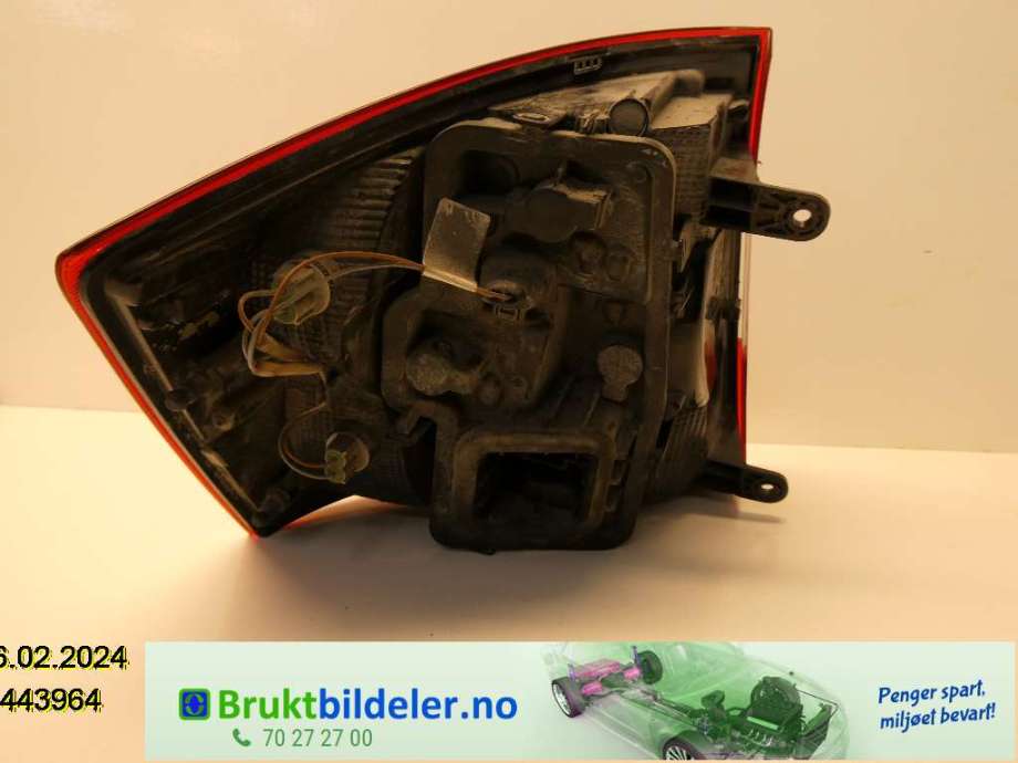 Baklykt høyre til Škoda Rapid 2012-2019  (SKODA|5JJ 945 096 A|)