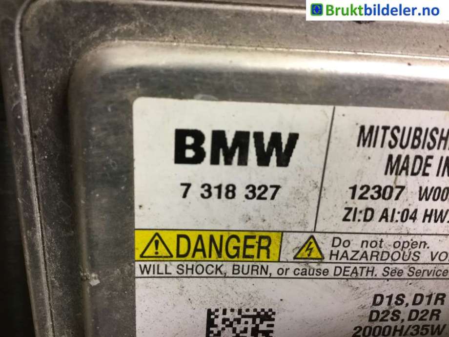 Styreenhet xenon/ballast til BMW 1-Serie 2011-2015 (Fase 1) (F20/F21) (F20/F21) (BMW|7318327|W003T23171|)
