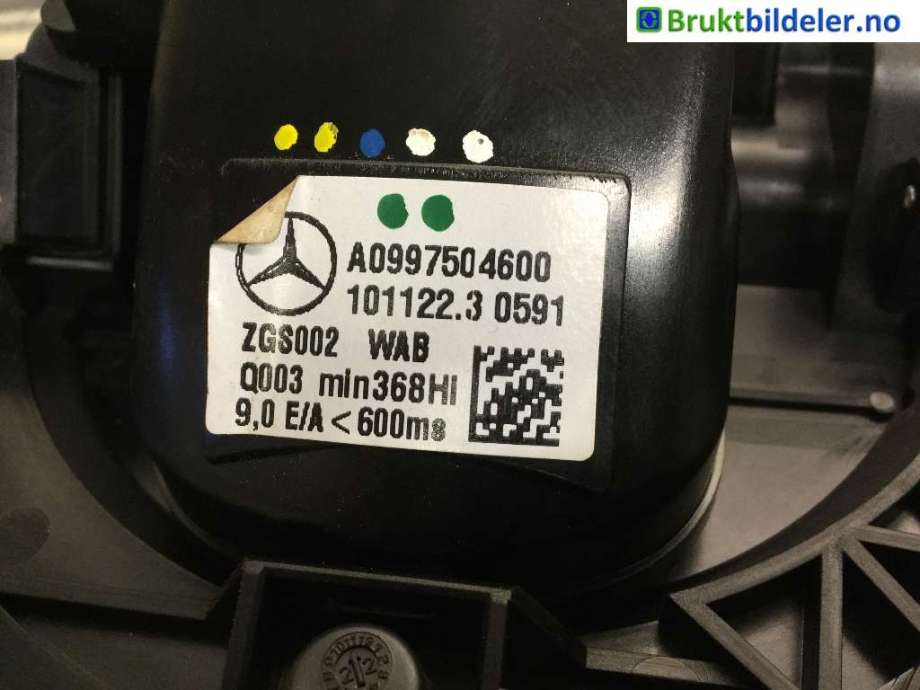 Bakluke/bakdør håndtak til Mercedes EQA 2021-->>  (A 099 750 46 00||A 000 905 62 06)