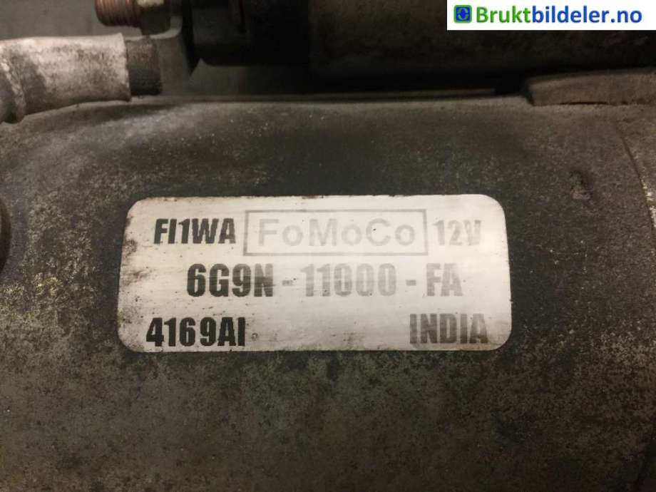 Starter diesel til Ford S-Max 2010-2015 (Type I, Fase 2) (FORD|6G9N-11000-FA|)