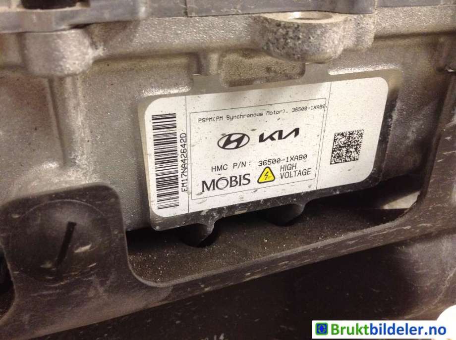 Motor elbil bak til Hyundai Ioniq 5 2021-->>  (36500-1XAB0|EM07/EM17|)