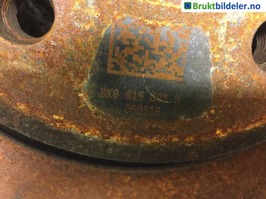 Hjulspindel høyre bak til Audi A4, Allroad 2009-2016 (Type I) (B8) (B8) (AUDI|8K0 505 432 AH|)