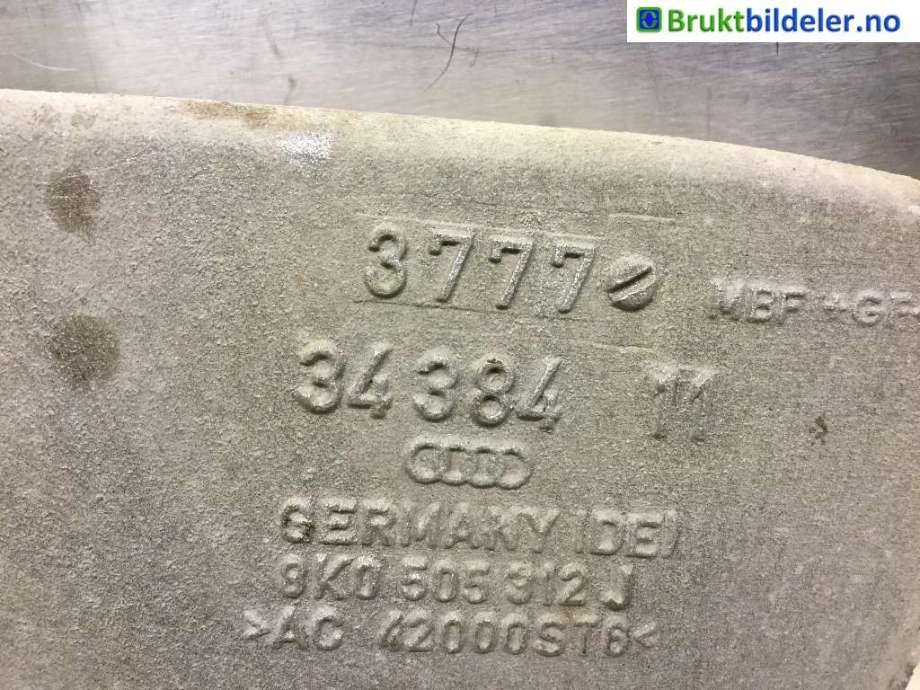 Bærebru høyre bak til Audi A4, Allroad 2009-2016 (Type I) (B8) (B8) (AUDI|8K0 505 312 J|)