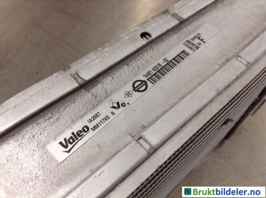 Intercooler til Nissan Qashqai 2014-2021 (Type II)  (NISSAN|14461-4EB1B|MM117X0|)