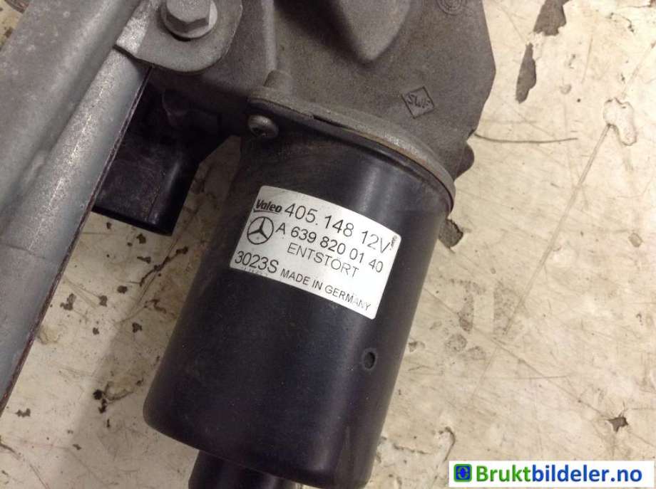 Viskermotor frontrute til Mercedes Vito/Viano 2010-2014 (Fase 2) (W639) (W639) (MERCEDES|A 639 820 01 40|405 .148|)