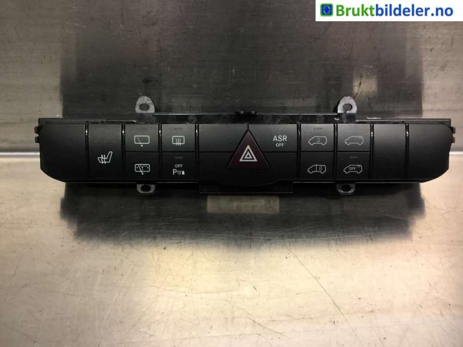 Bryter nødblink til Mercedes Vito/Viano, 2010-2014 (Fase 2) (W639) (W639) (MERCEDES|A 639 870 18 10)