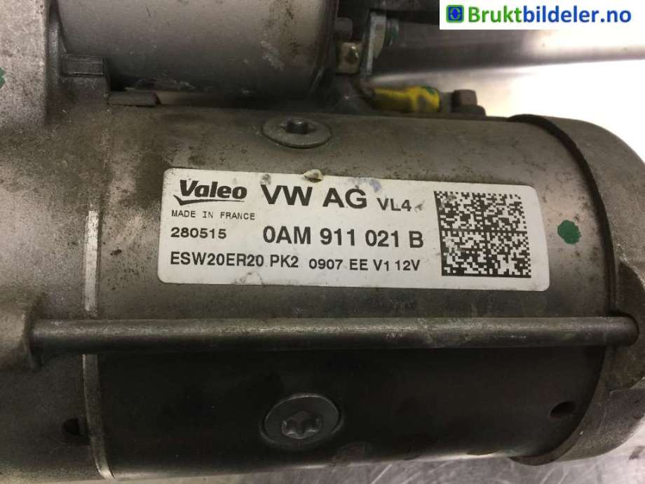 Starter diesel til Škoda Fabia 2014-2021 (Type III)  (SKODA|0AM 911 021 B|ESW20ER20|)