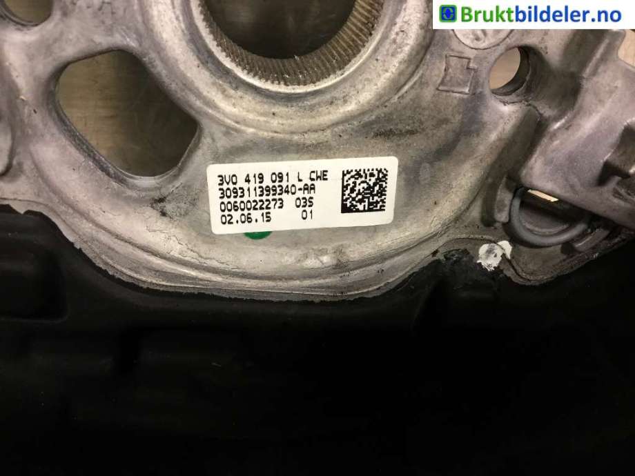 Ratt til Škoda Fabia 2014-2021 (Type III)  (SKODA|3V0 419 091 L|)
