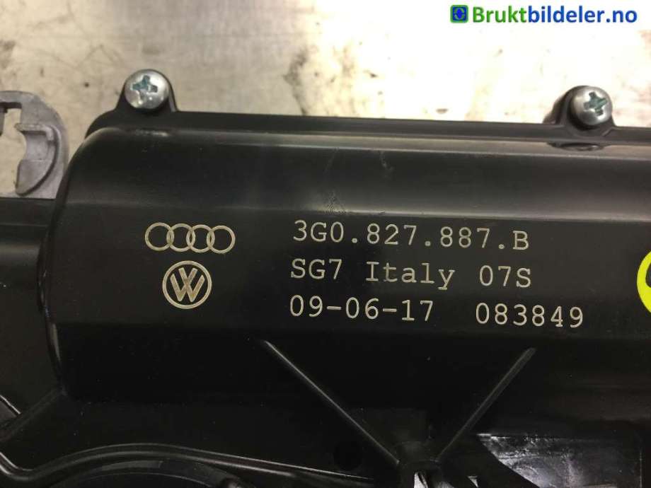 Baklukeåpner motor til VW Passat 2015-2019 (Fase 1) (B8) (B8) (VOLKSWAGEN|3G0 827 887 B|)