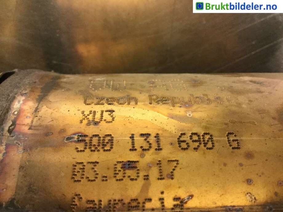 Katalysator til VW Passat 2015-2019 (Fase 1) (B8) (B8) (VOLKSWAGEN|5Q0 254 501 HX||5Q0 131 690 G)