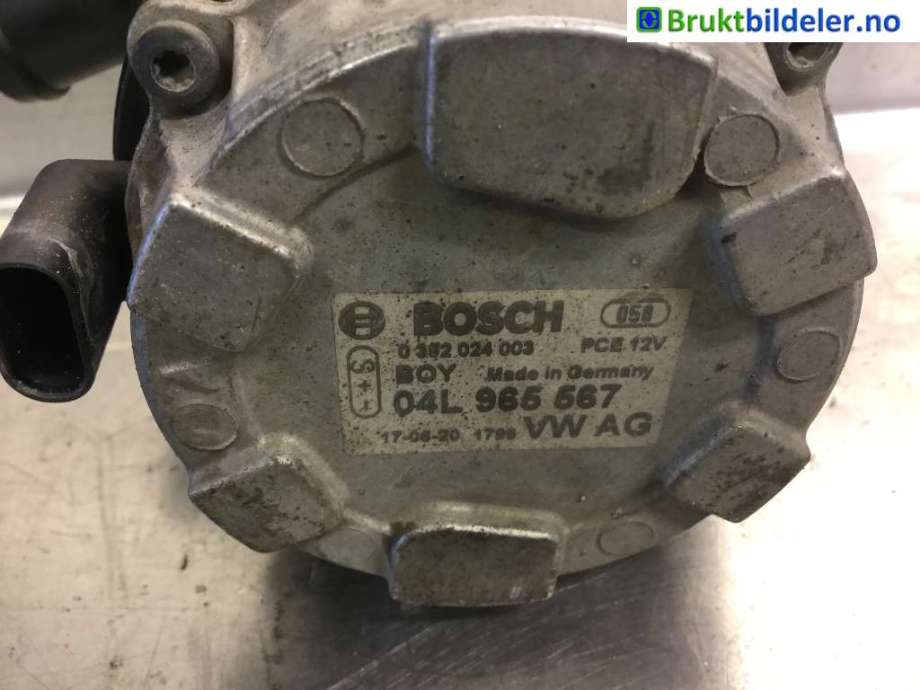 Vannpumpe til VW Passat 2015-2019 (Fase 1) (B8) (B8) (VOLKSWAGEN|04L 965 567|0 392 024 003|)