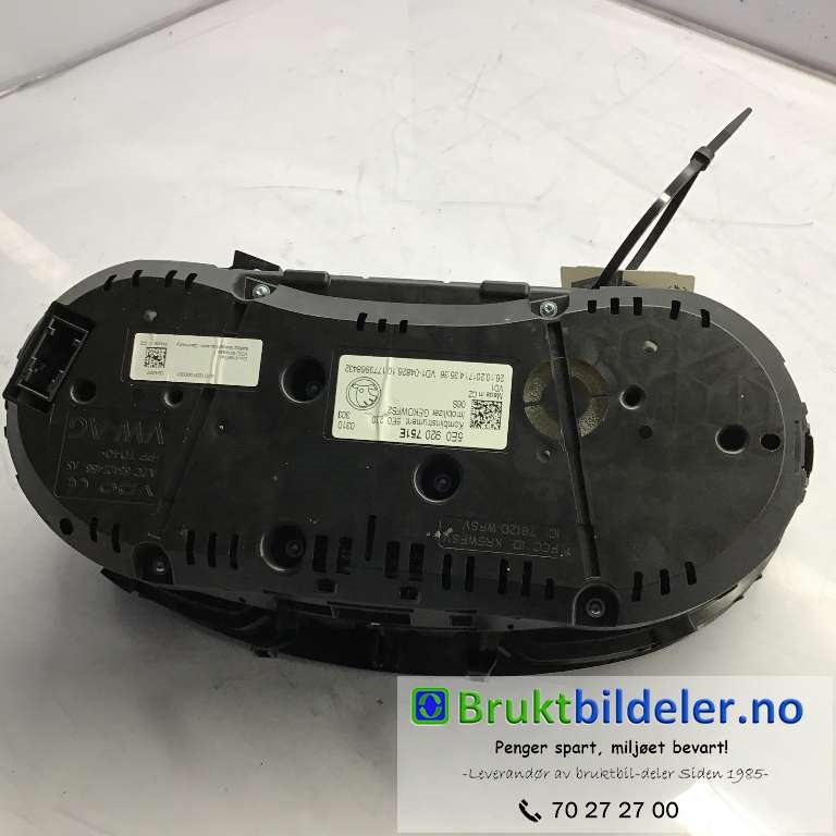 Instrumentpanel til Škoda Octavia 2017-2020 (Type III, Fase 2)  (SKODA|5E0 920 751 E|A2C1231080001|)