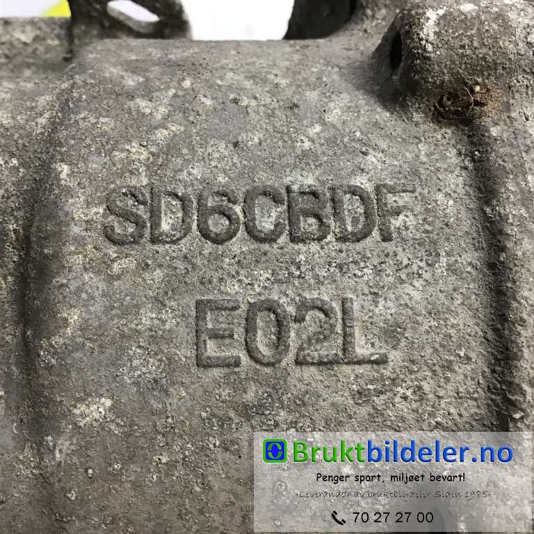 Aircondition kompressor til Citroën Berlingo 2008-2015 (Type II, Fase 1)  (CITROEN||SD6CBDFE02L)
