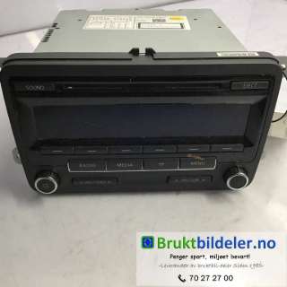 Bilstereo til VW Golf VI, 2008-2012  (VOLKSWAGEN|1K0 035 186 AP|7 640 213 360)