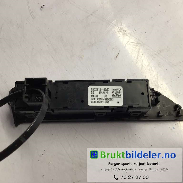 Bryter diverse til BMW 3-Serie 2012-2018 (F30/F31/F34) (F30/F31/F34) (BMW|9252912-02 K|160466|)