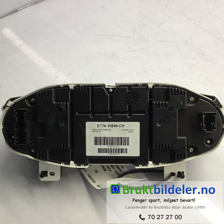Instrumentpanel til Ford Transit Courier 2014-2018 (Type I, Fase 1) (FORD|ET76-10849-CH|)