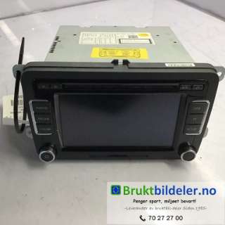 Bilstereo til VW Tiguan,   (VOLKSWAGEN|3C8 035 195 A|7 647 240 360)