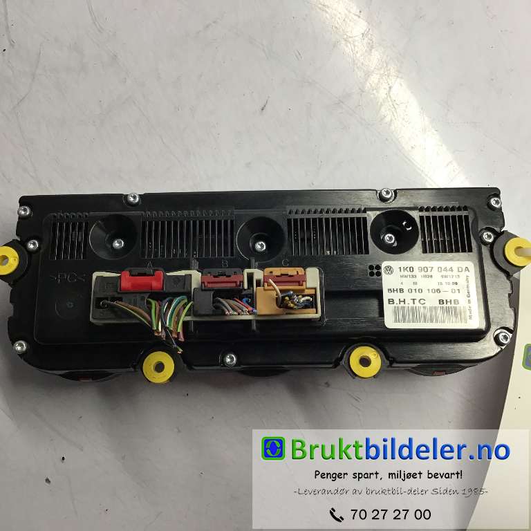 Varmeapparat betjening til VW Tiguan 2007-2011 (Type I, Fase 1)  (VOLKSWAGEN|1K0907044DA|5HB 010 106-01|)