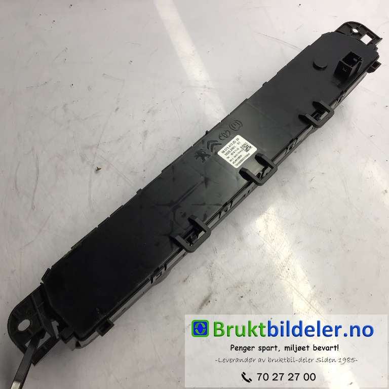 Varmeapparat betjening til Peugeot Partner 2019-->> (Type III)  (CITROEN|98075413ZD|35252401|)