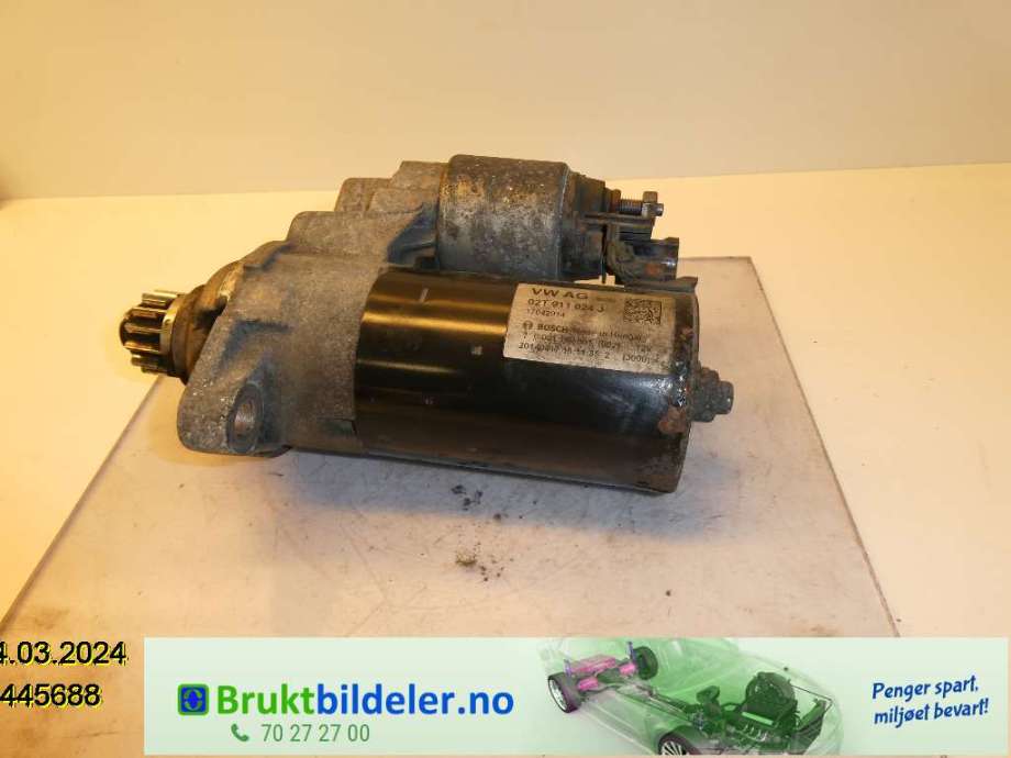 Starter til Škoda Rapid 2012-2019  (SKODA|02T911024J|0001142001|02T 911 024 J)