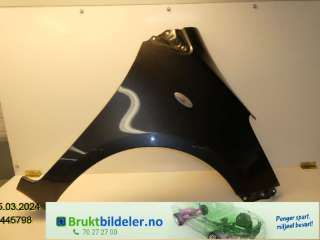 Skjerm høyre foran til Toyota Yaris, 2009-2011 (Type II, Fase 2)  (TOYOTA|)