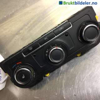 Varmeapparat betjening til VW Transporter / Caravelle, 2009-2015 (Fase 2) (T5) (T5) (VOLKSWAGEN|7E5 907 047 AG|5HB 010 259-49)