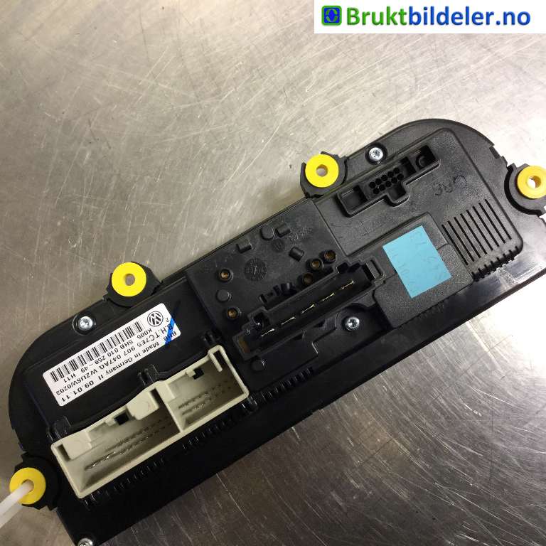 Varmeapparat betjening til VW Transporter / Caravelle 2009-2015 (Fase 2) (T5) (T5) (VOLKSWAGEN|7E5 907 047 AG|5HB 010 259-49|)