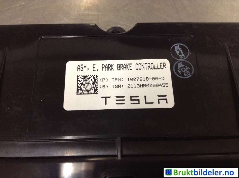 Styreenhet elektrisk parkbrems (EPB - Electric Parking Brake) til Tesla Model S 2013-2016 (Fase 1) (TESLA|1007618-00-D|)