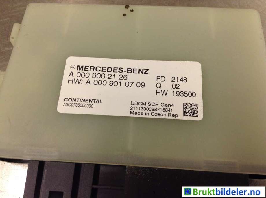 Styreenhet diverse til Mercedes Vito 2014-->> (W447) (W447) (MERCEDES|A 000 900 21 26|)