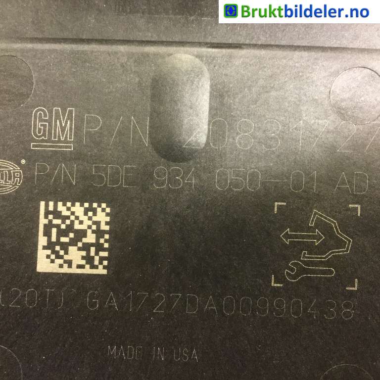 Styreenhet drivstoffpumpe til Opel Astra J 2010-2015  (OPEL|20831727|5DE 934 050-01 AD|)