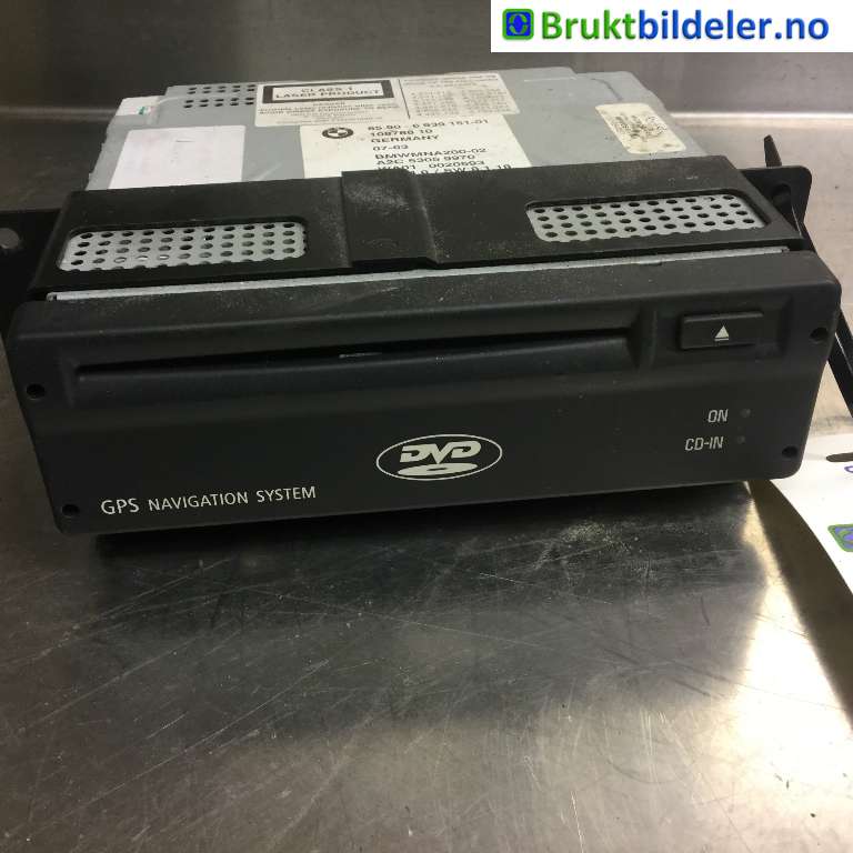 Bilstereo navigasjon til BMW 7-Serie, 2000-2008 (E65/E66/E67/E88) (E65/E66/E67/E88) (BMW|65.90-6 939 151-01)