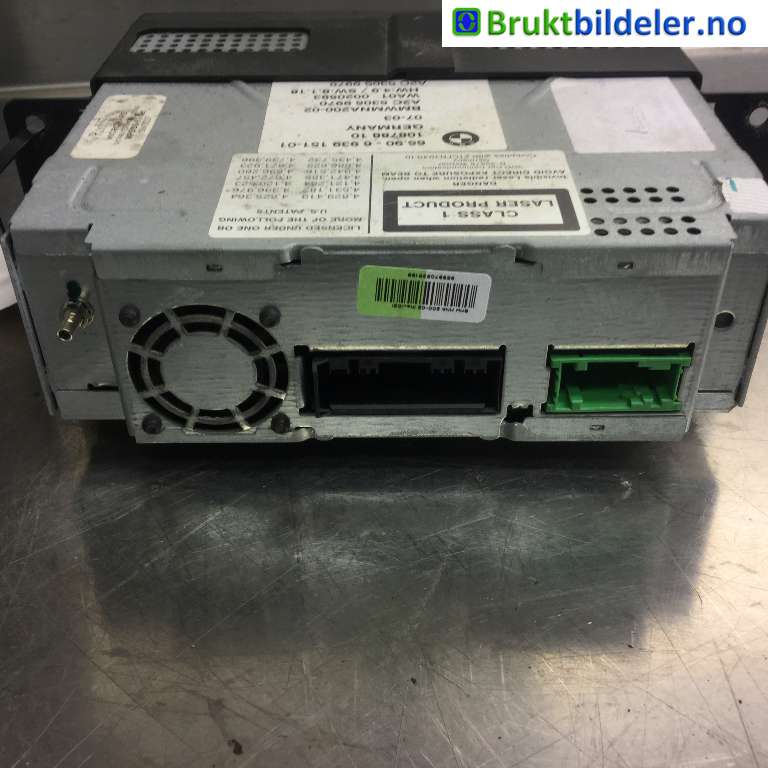Bilstereo navigasjon til BMW 7-Serie 2000-2008 (E65/E66/E67/E88) (E65/E66/E67/E88) (BMW|65.90-6 939 151-01|108788 10|A2C 5305 9970)