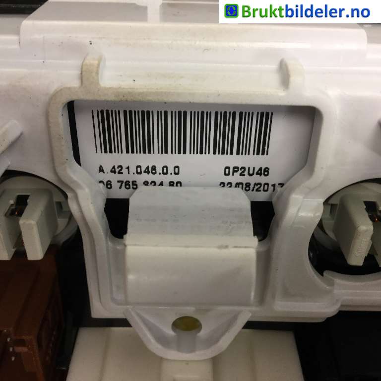 Varmeapparat betjening til Peugeot Partner 2015-2019 (Type II, Fase 2)  (PEUGEOT|9876532480|A.421.046.0.0|)