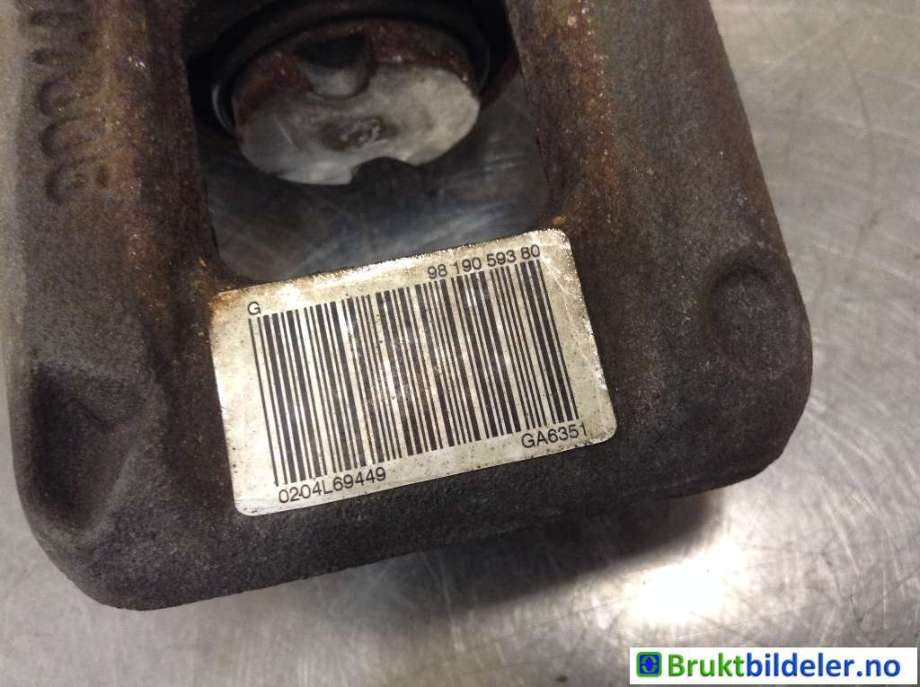 Bremsecaliper venstre bak til Peugeot 208 2019-->> (Type II)  (PEUGEOT|9819059380||16 175 355 80)