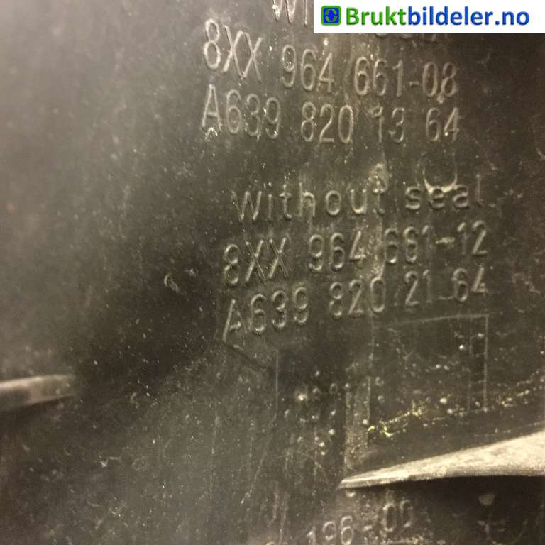 Baklykt høyre til Mercedes Vito/Viano 2010-2014 (Fase 2) (W639) (W639) (MERCEDES|A 639 820 21 64||964 670-00)