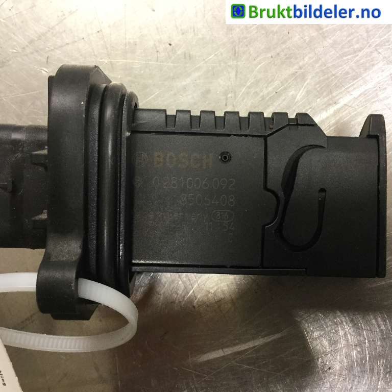 Luftmengde/luftmassemåler til BMW 3-Serie 2012-2018 (F30/F31/F34) (F30/F31/F34) (BMW|8 506 408|0 281 006 092|)