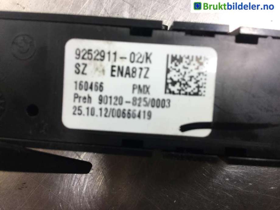 Bryter diverse til BMW 3-Serie 2012-2018 (F30/F31/F34) (F30/F31/F34) (BMW|9252911-02K|160466|)