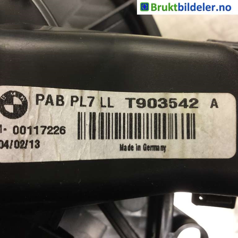 Varmeapparat motor til BMW 3-Serie 2012-2018 (F30/F31/F34) (F30/F31/F34) (BMW|64 11 9 350 395|T903542 A|)