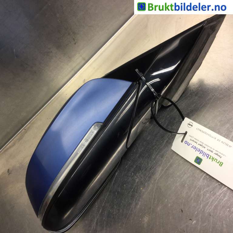 Speil høyre til BMW 3-Serie 2012-2018 (F30/F31/F34) (F30/F31/F34) (BMW|51 16 7 345 658|)